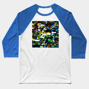 Abstract Stained Glass Baseball T-Shirt